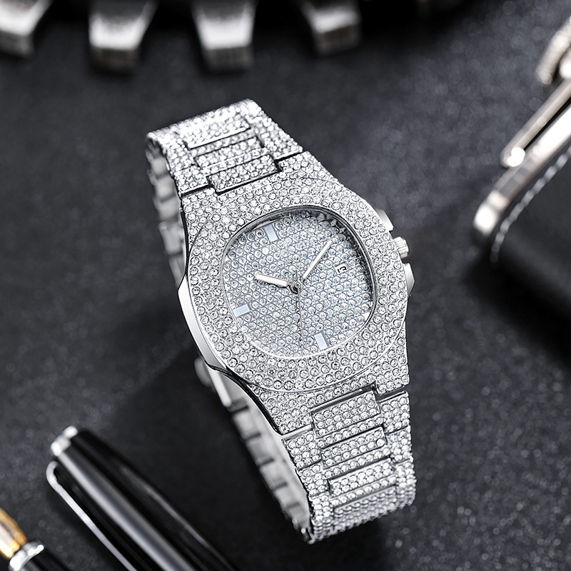 Luxury Watch Iceberg - ใหม่แฟชั่น Iced Out นาฬิกาสําหรับบุรุษและสตรีเพชรหรูหรานาฬิกาผู้ชาย Hip Hop