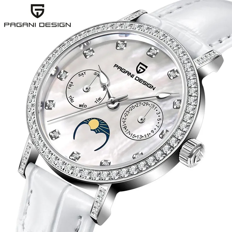 Luxury Watch Top 10 - PAGANI DESIGN 1789 นาฬิกาควอตซ์ กลไกญี่ปุ่น กระจกแซฟไฟร์