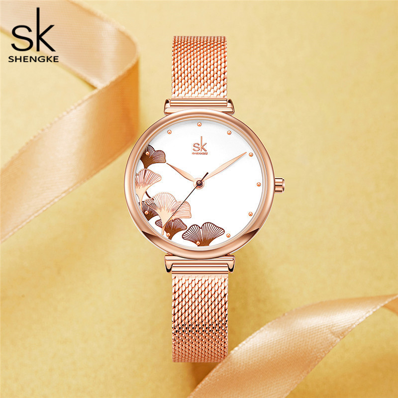Luxury Watch Gift For Her - นาฬิกาควอตซ์หรูหราแบบยูนิเซ็กซ์ พร้อมชุดสร้อยข้อมือและสร้อยคอสไตล์ฮิปฮอป ในกล่องของขวัญ เหมาะเป็นของขวัญพิเศษสำหรับวันหยุด ทั้งสำหรับผู้ชายและผู้หญิง