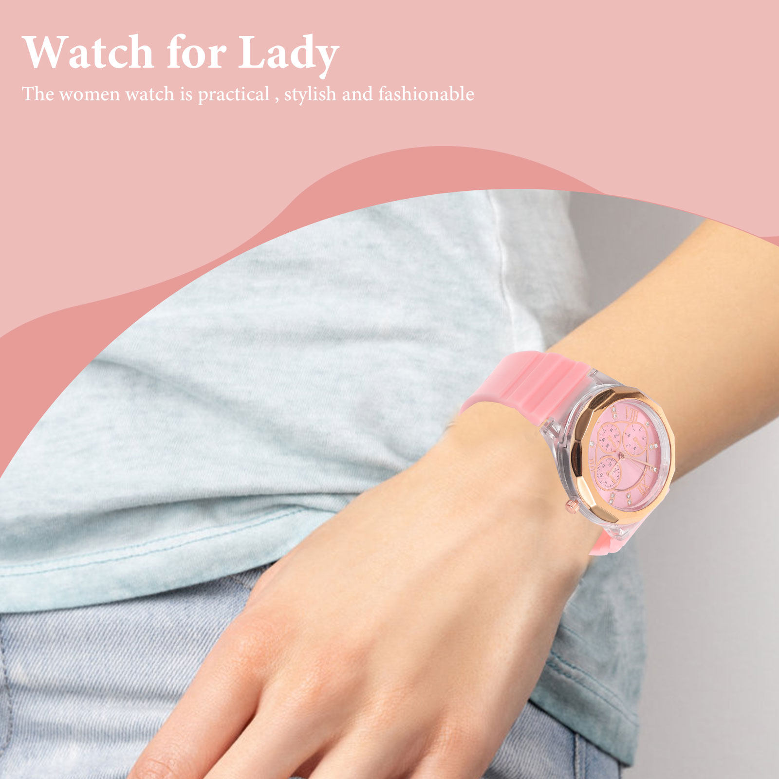 นาฬิกาควอตซ์ผู้หญิง ลายผีเสื้อ - Luxury Watch Gift For Her บทวิจารณ์และราคา