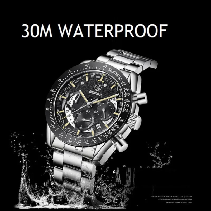 นาฬิกาข้อมือ BENYAR แฟชั่นสปอร - Luxury Watch Magazine บทวิจารณ์และราคา