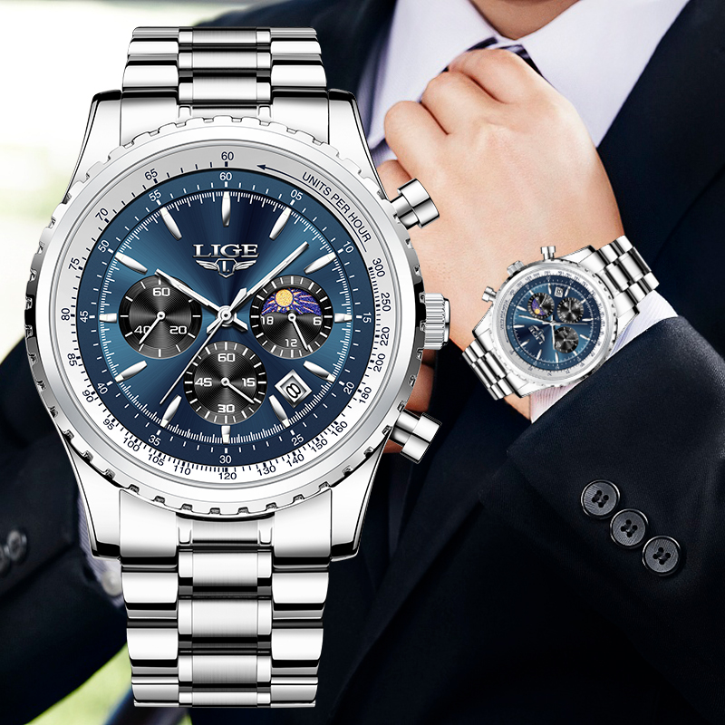 นาฬิกาควอทซ์หรูหราแบรนด์ Lige  - Luxury Watch Magazine บทวิจารณ์และราคา