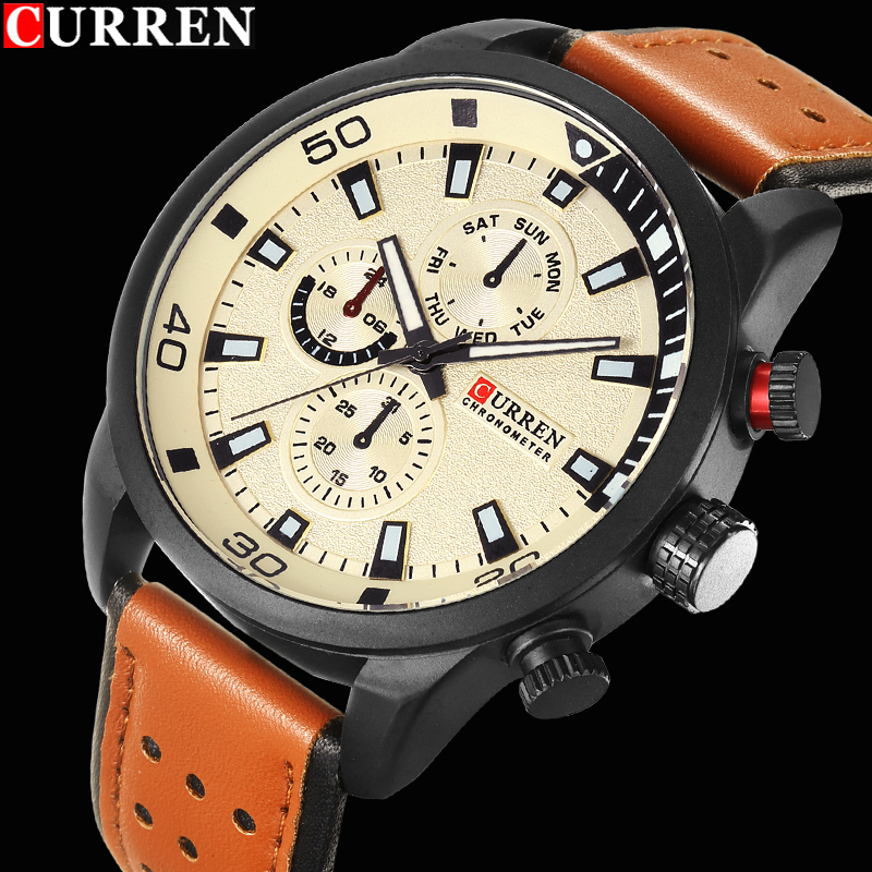 2017 CURREN นาฬิกาแบรนด์หรูผู้ - Luxury Watch Investment บทวิจารณ์และราคา
