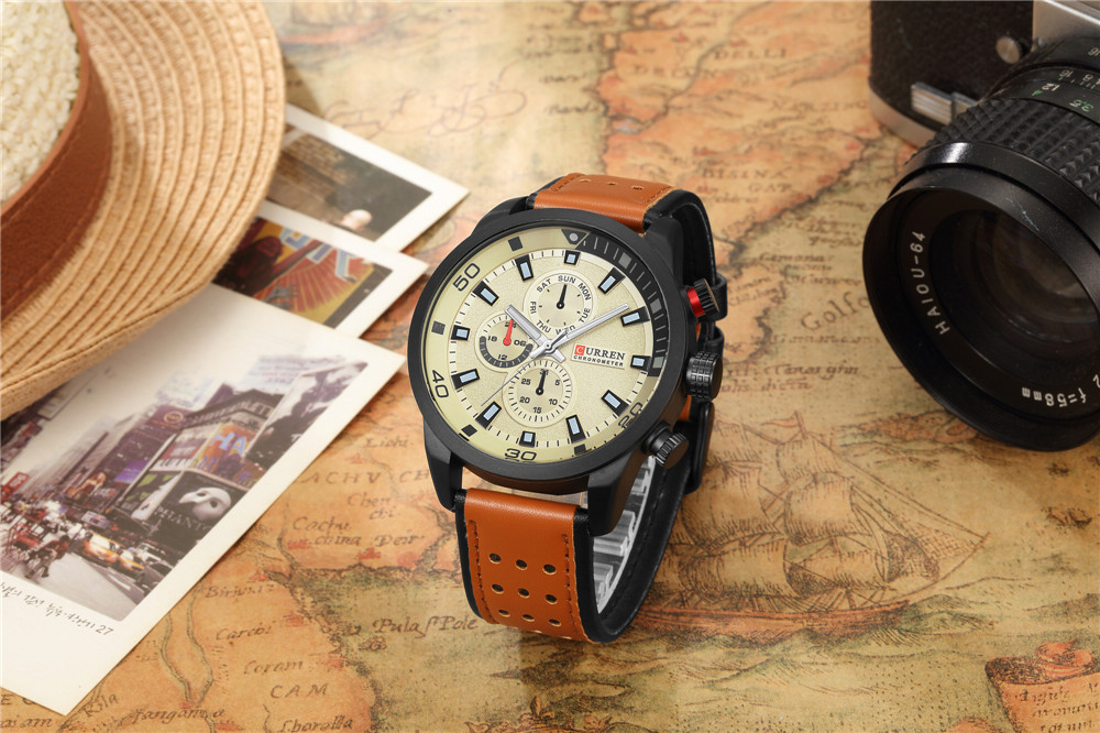 2017 CURREN นาฬิกาแบรนด์หรูผู้ - Luxury Watch Investment บทวิจารณ์และราคา