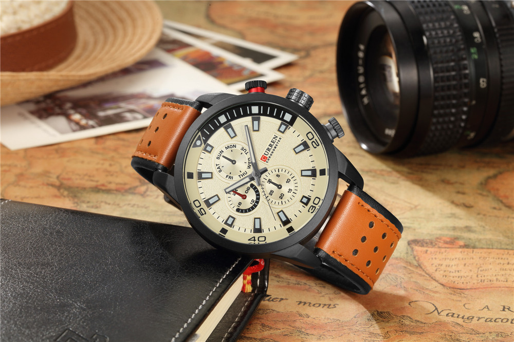 2017 CURREN นาฬิกาแบรนด์หรูผู้ - Luxury Watch Investment บทวิจารณ์และราคา