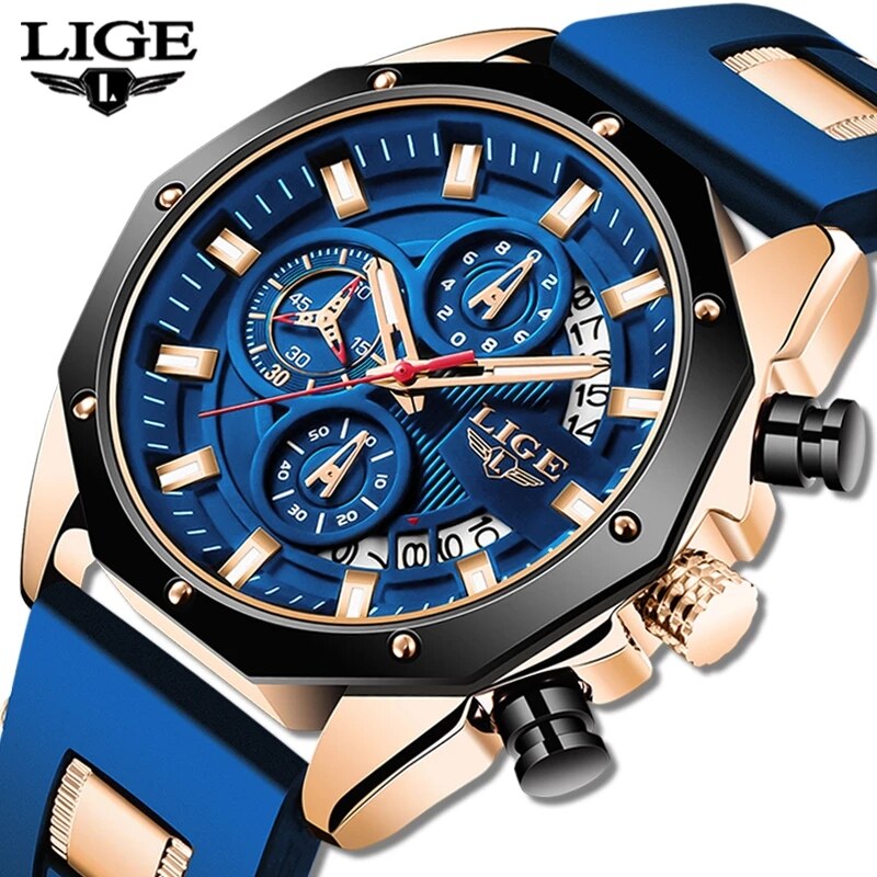 Lige นาฬิกาแฟชั่นผู้ชายแบรนด์ช - Luxury Watch Magazine บทวิจารณ์และราคา