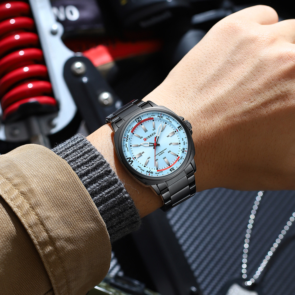 CURREN นาฬิกาข้อมือผู้ชายรุ่นใ - Luxury Watch Magazine บทวิจารณ์และราคา