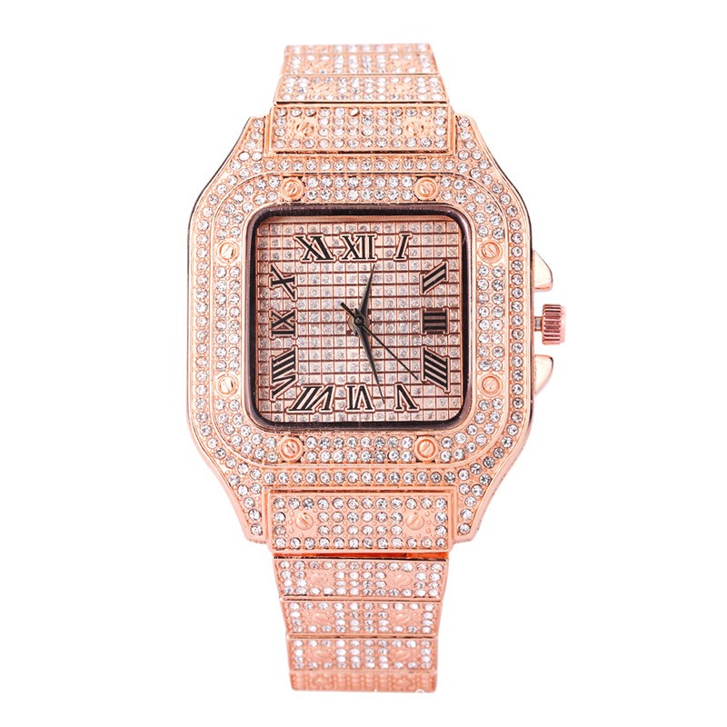 ใหม่ Iced Out ผู้หญิงผู้ชายนาฬ - Luxury Watch Iceberg บทวิจารณ์และราคา