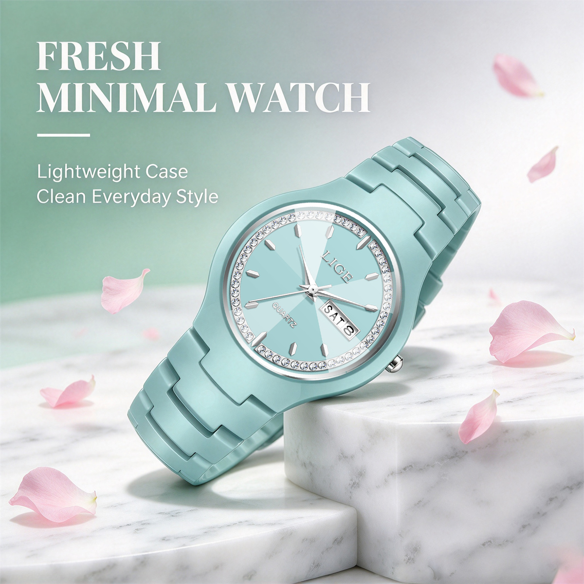 LIGE นาฬิกาผู้หญิงหรูหราสง่างา - Luxury Watch Top 10 บทวิจารณ์และราคา