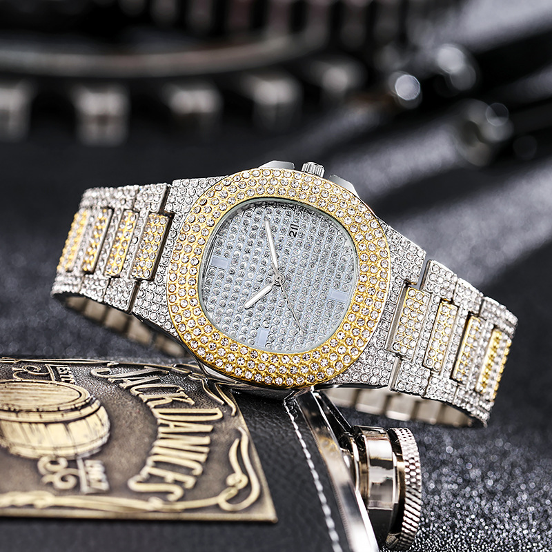 ใหม่แฟชั่น Iced Out นาฬิกาสําห - Luxury Watch Iceberg บทวิจารณ์และราคา