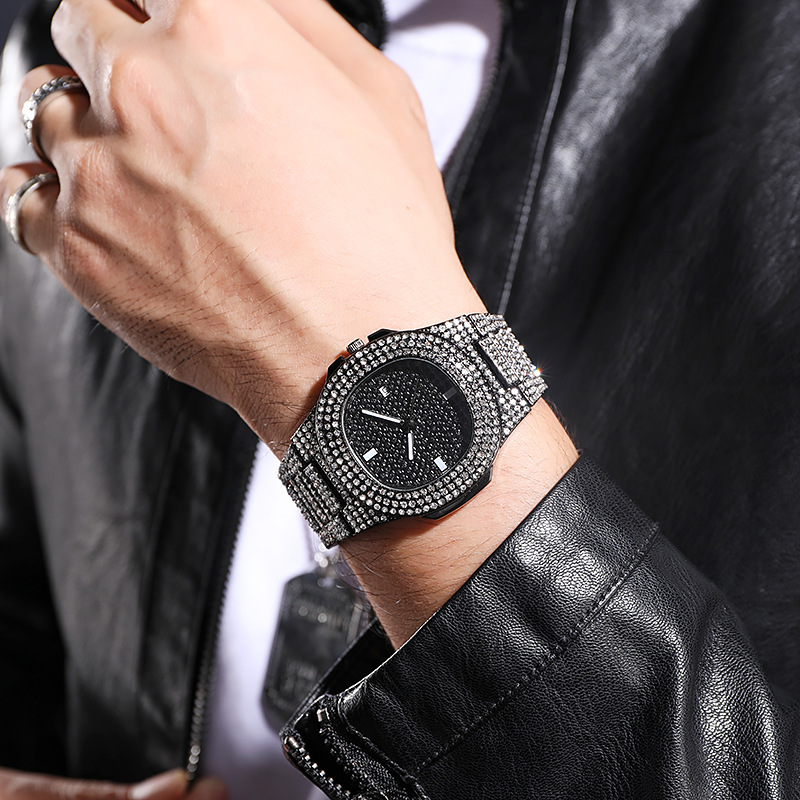 ใหม่แฟชั่น Iced Out นาฬิกาสําห - Luxury Watch Iceberg บทวิจารณ์และราคา