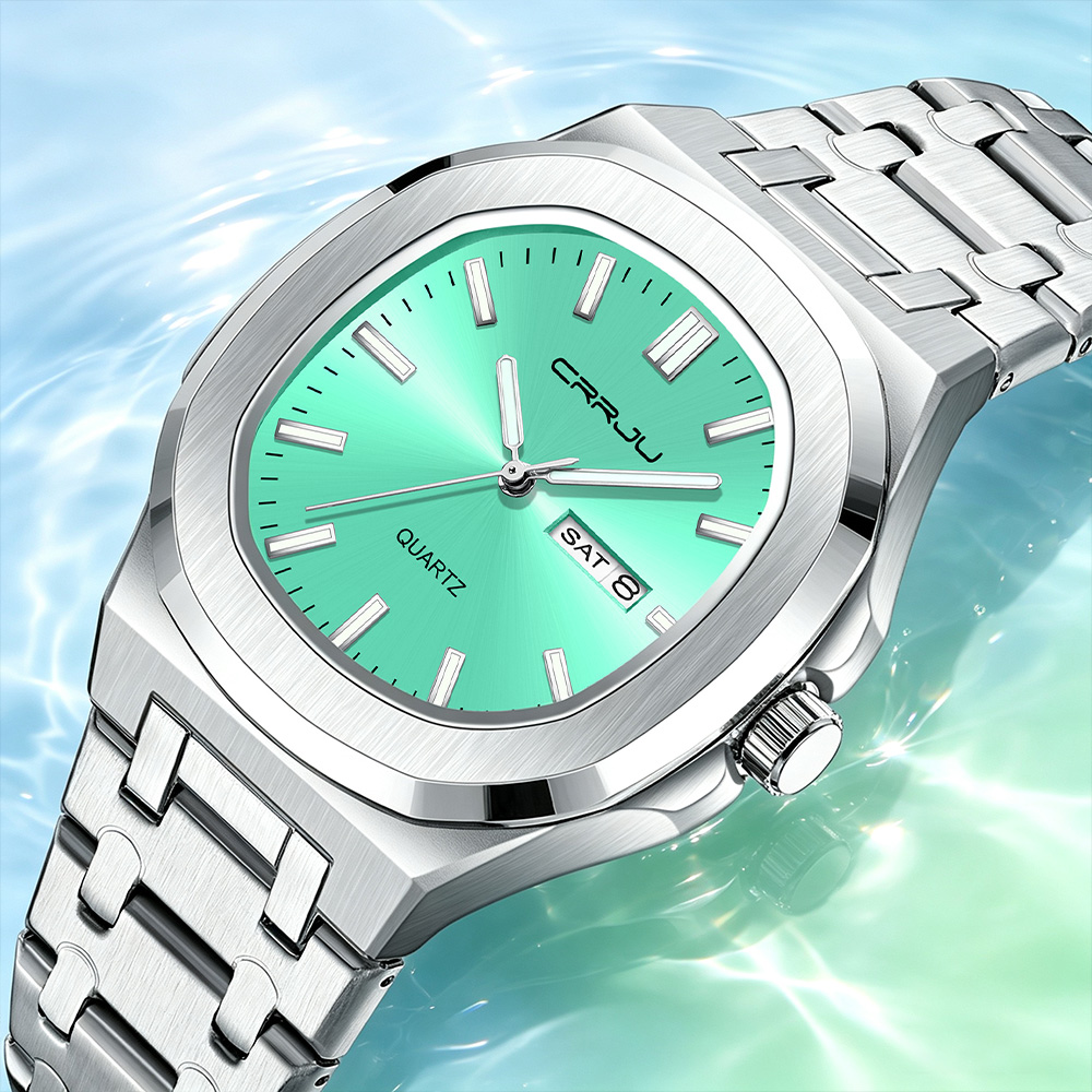 CRRJU 5039 นาฬิกาควอตซ์ผู้ชายแ - Luxury Watch Top 10 บทวิจารณ์และราคา