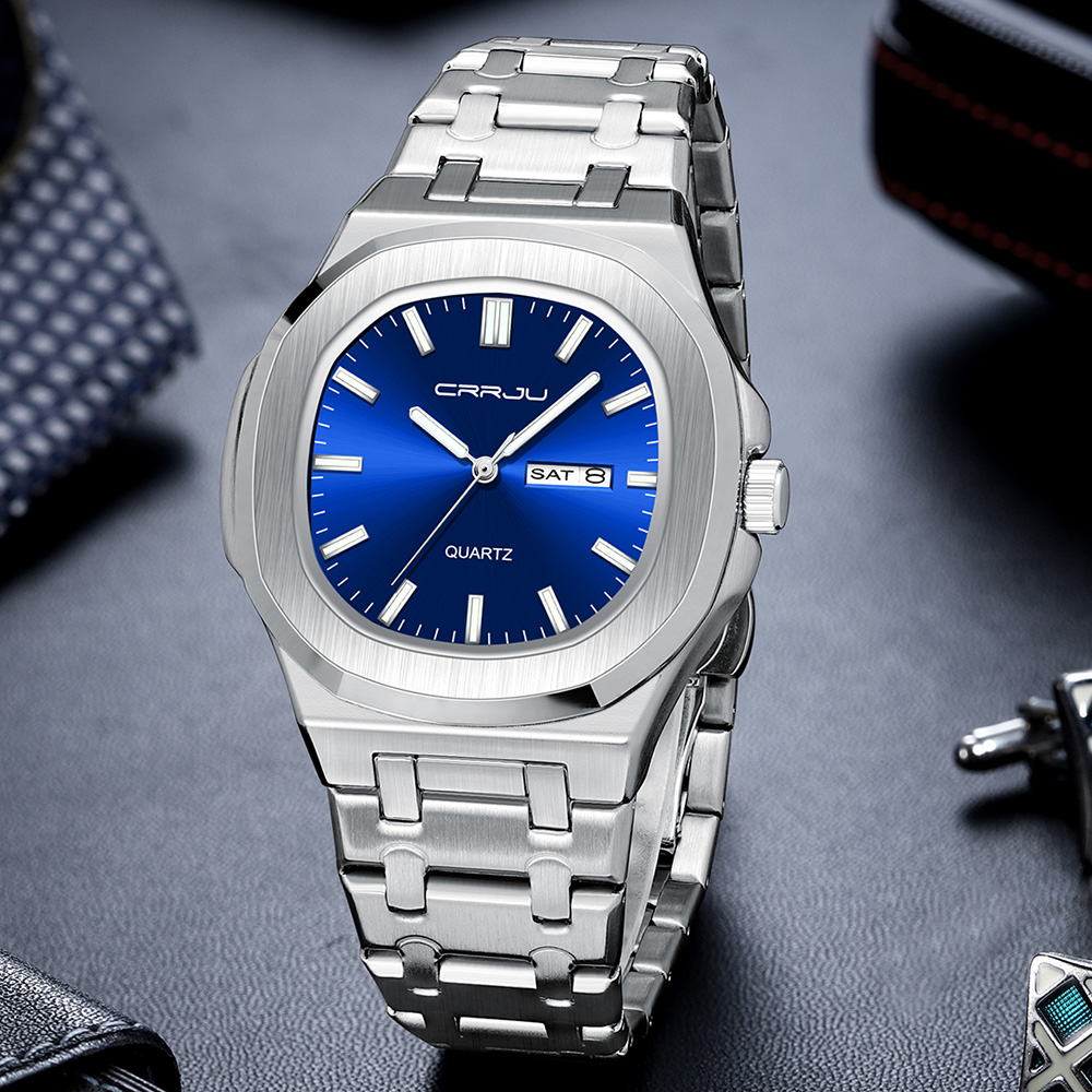CRRJU 5039 นาฬิกาควอตซ์ผู้ชายแ - Luxury Watch Top 10 บทวิจารณ์และราคา