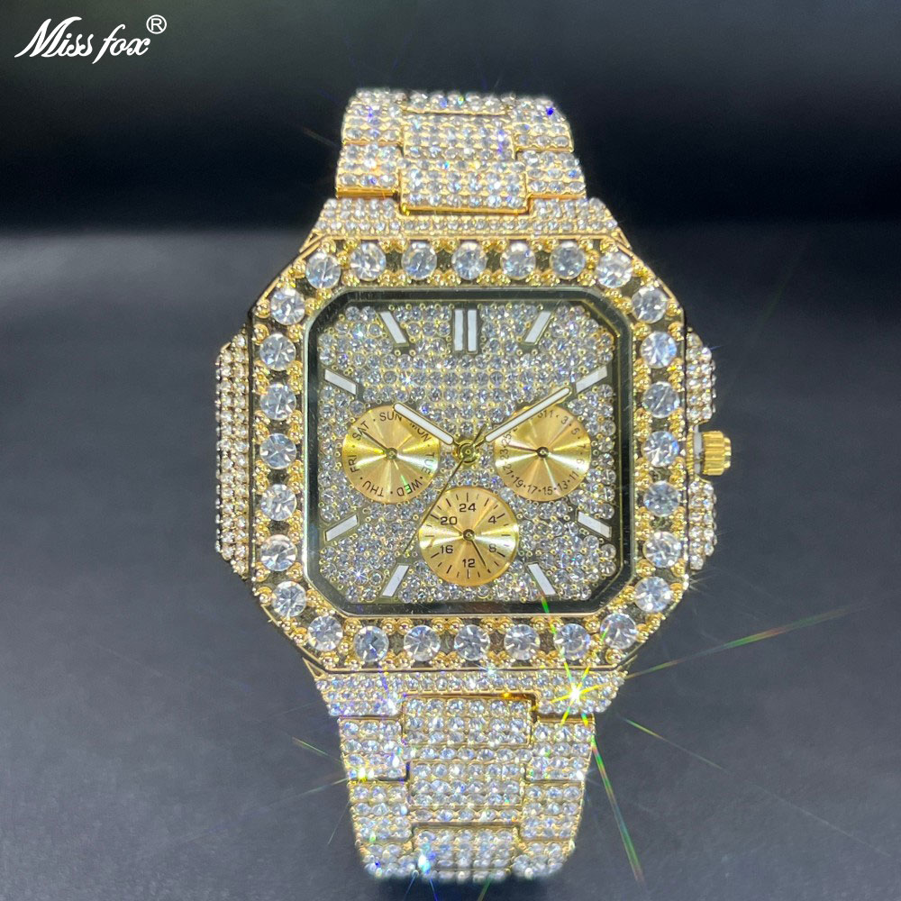 นาฬิกาข้อมือ MISSFOX หรูหรา ปร - Luxury Watch Iceberg บทวิจารณ์และราคา