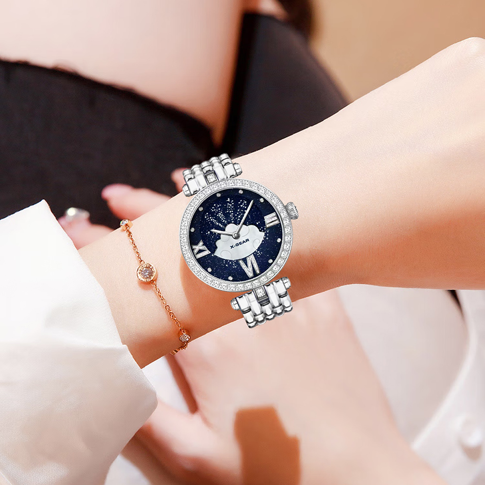 นาฬิกาควอตซ์สำหรับผู้หญิง X-GE - Luxury Watch Gift For Her บทวิจารณ์และราคา