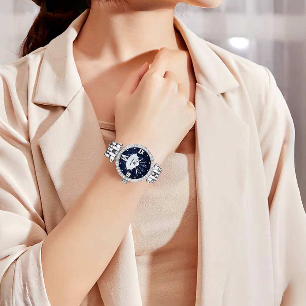นาฬิกาควอตซ์สำหรับผู้หญิง X-GE - Luxury Watch Gift For Her บทวิจารณ์และราคา